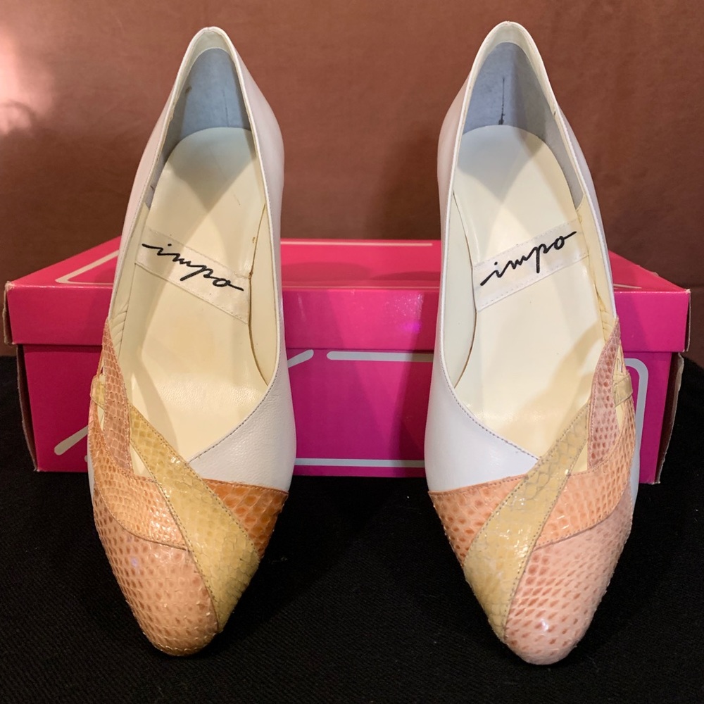 🛍BNIB🛍 Vintage Impo “Cascade” Style Heels - Picture 4 of 7